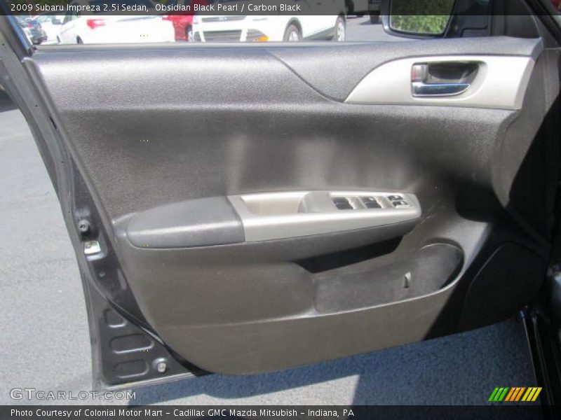 Obsidian Black Pearl / Carbon Black 2009 Subaru Impreza 2.5i Sedan