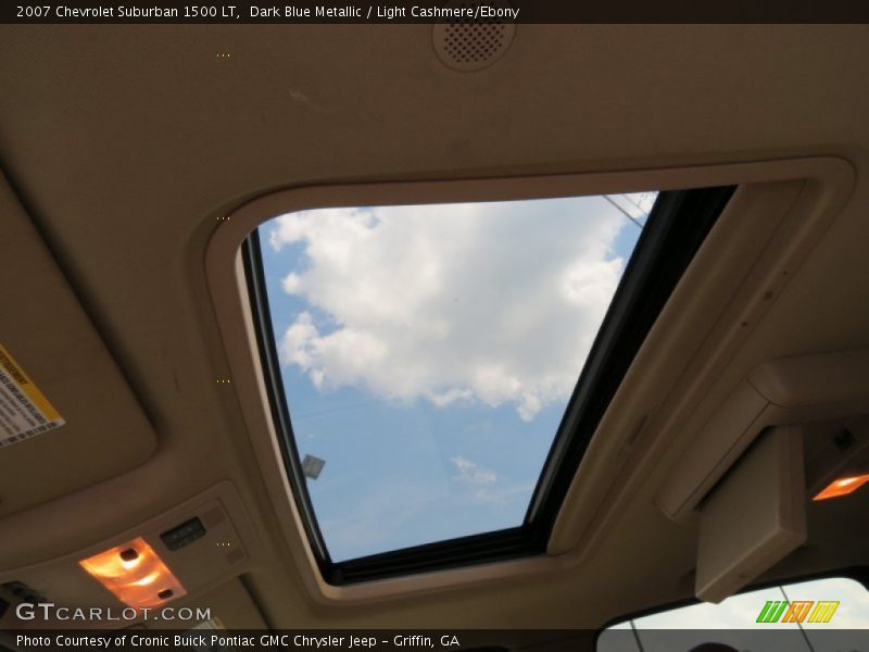 Dark Blue Metallic / Light Cashmere/Ebony 2007 Chevrolet Suburban 1500 LT
