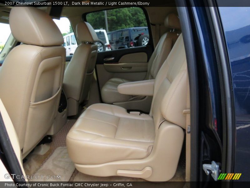 Dark Blue Metallic / Light Cashmere/Ebony 2007 Chevrolet Suburban 1500 LT