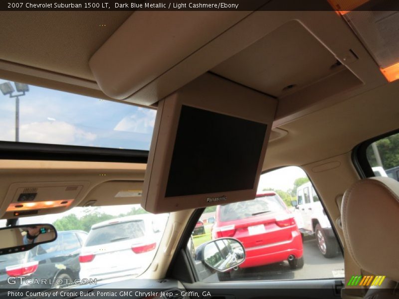 Dark Blue Metallic / Light Cashmere/Ebony 2007 Chevrolet Suburban 1500 LT