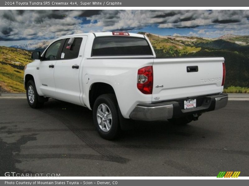 Super White / Graphite 2014 Toyota Tundra SR5 Crewmax 4x4