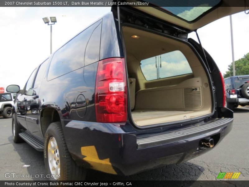 Dark Blue Metallic / Light Cashmere/Ebony 2007 Chevrolet Suburban 1500 LT