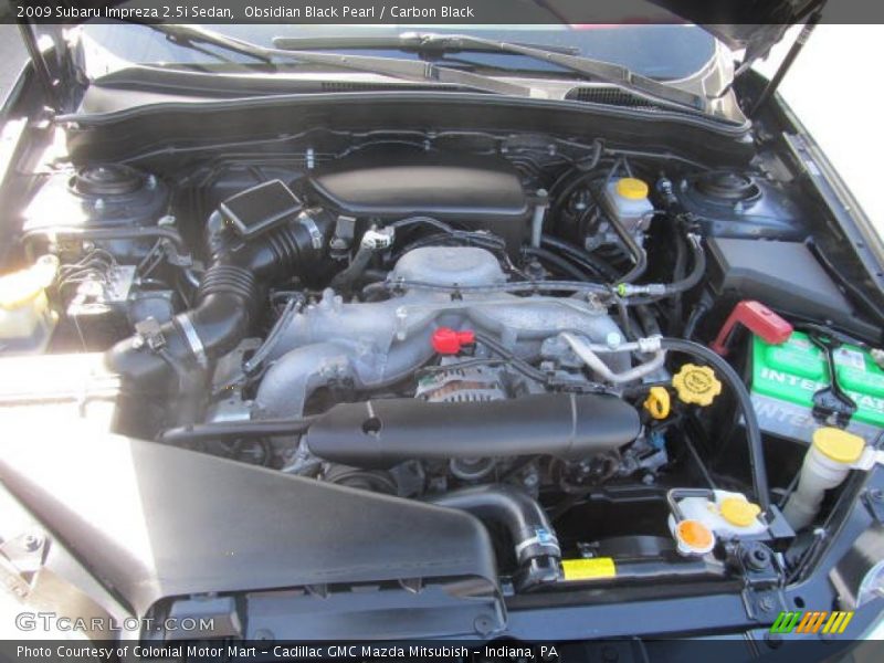 Obsidian Black Pearl / Carbon Black 2009 Subaru Impreza 2.5i Sedan