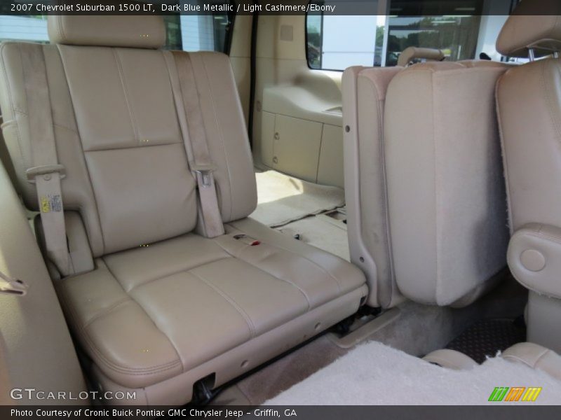 Dark Blue Metallic / Light Cashmere/Ebony 2007 Chevrolet Suburban 1500 LT