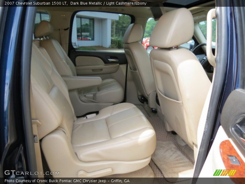 Dark Blue Metallic / Light Cashmere/Ebony 2007 Chevrolet Suburban 1500 LT