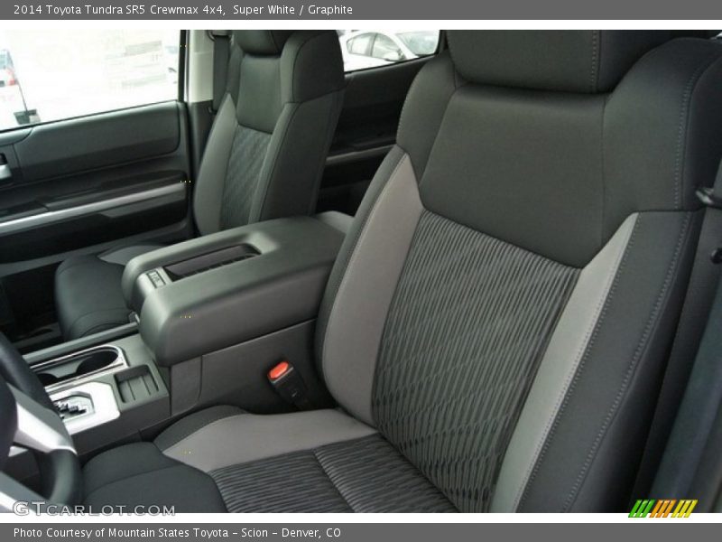 Super White / Graphite 2014 Toyota Tundra SR5 Crewmax 4x4