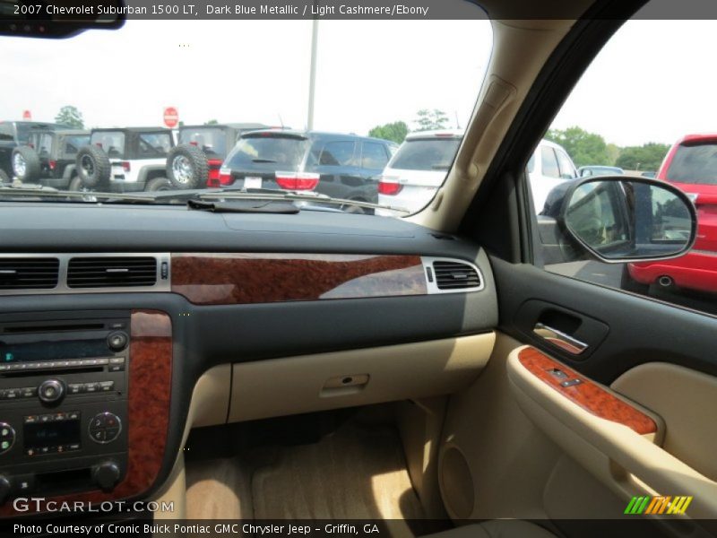 Dark Blue Metallic / Light Cashmere/Ebony 2007 Chevrolet Suburban 1500 LT