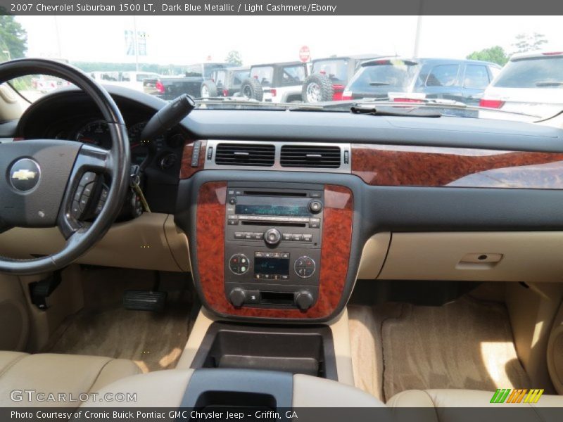 Dark Blue Metallic / Light Cashmere/Ebony 2007 Chevrolet Suburban 1500 LT