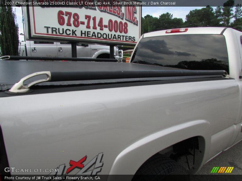 Silver Birch Metallic / Dark Charcoal 2007 Chevrolet Silverado 2500HD Classic LT Crew Cab 4x4