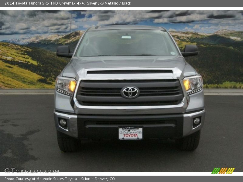 Silver Sky Metallic / Black 2014 Toyota Tundra SR5 TRD Crewmax 4x4