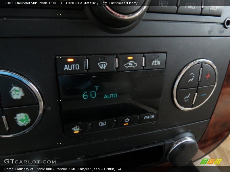 Dark Blue Metallic / Light Cashmere/Ebony 2007 Chevrolet Suburban 1500 LT
