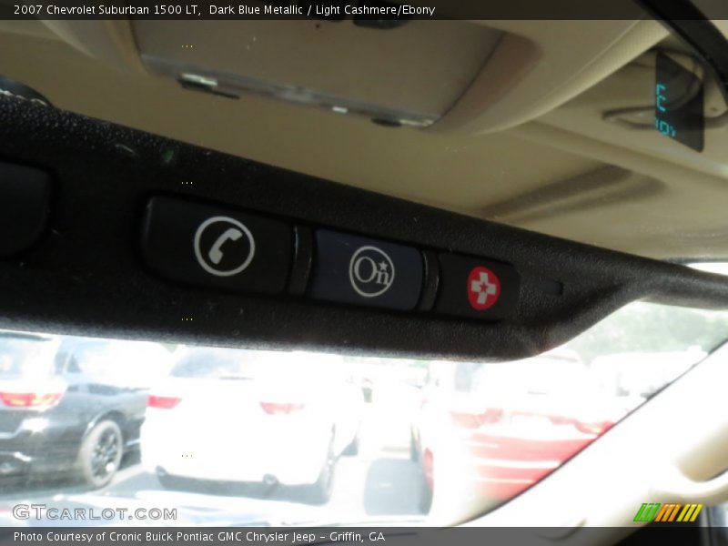 Dark Blue Metallic / Light Cashmere/Ebony 2007 Chevrolet Suburban 1500 LT