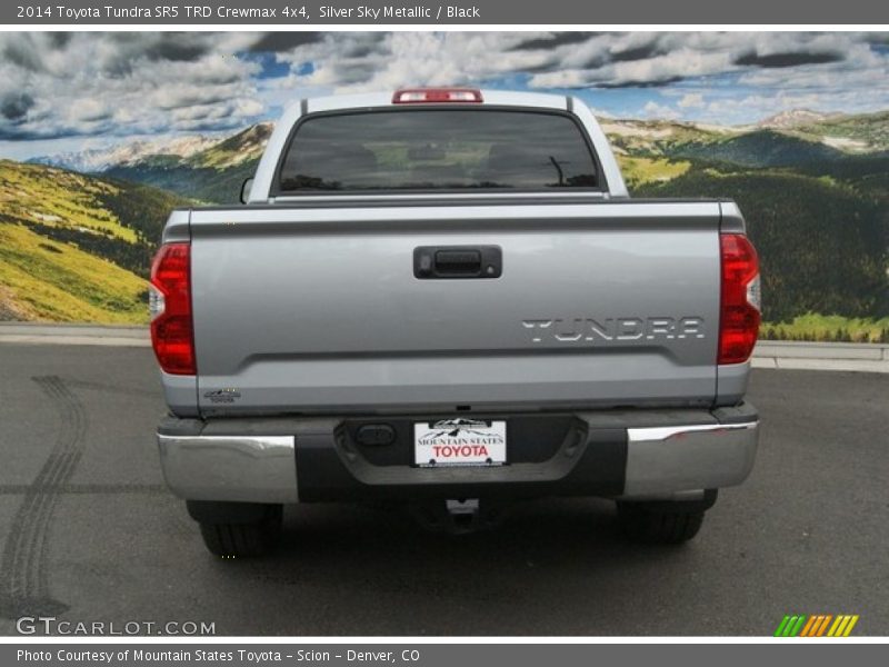 Silver Sky Metallic / Black 2014 Toyota Tundra SR5 TRD Crewmax 4x4