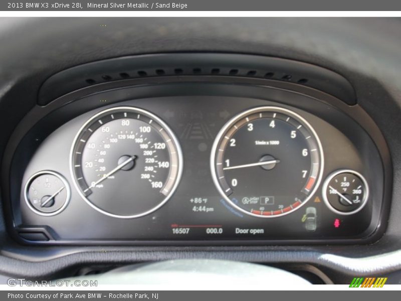 Mineral Silver Metallic / Sand Beige 2013 BMW X3 xDrive 28i