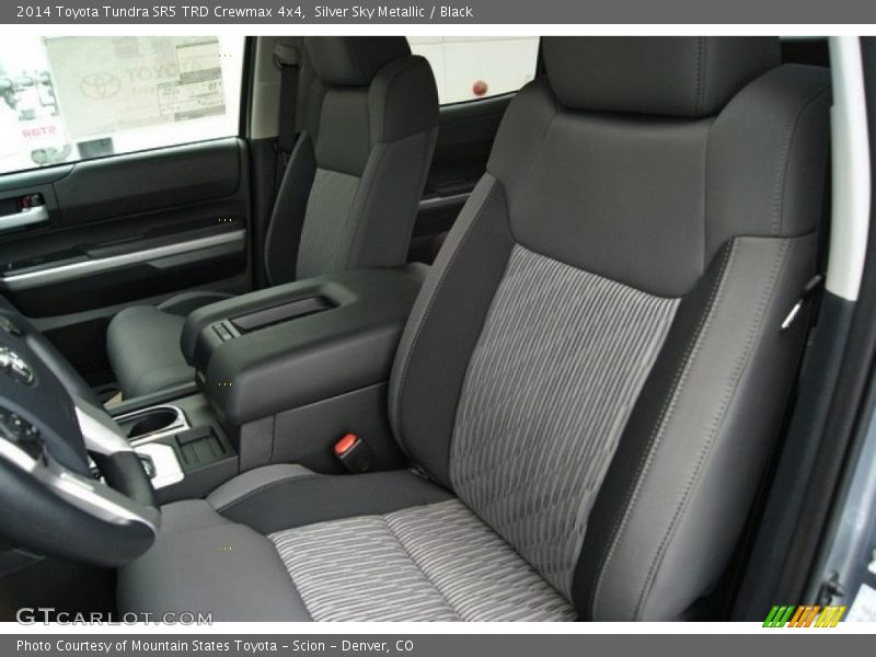 Silver Sky Metallic / Black 2014 Toyota Tundra SR5 TRD Crewmax 4x4