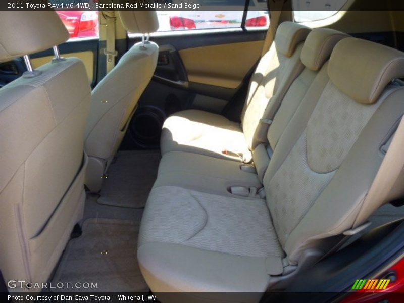 Barcelona Red Metallic / Sand Beige 2011 Toyota RAV4 V6 4WD