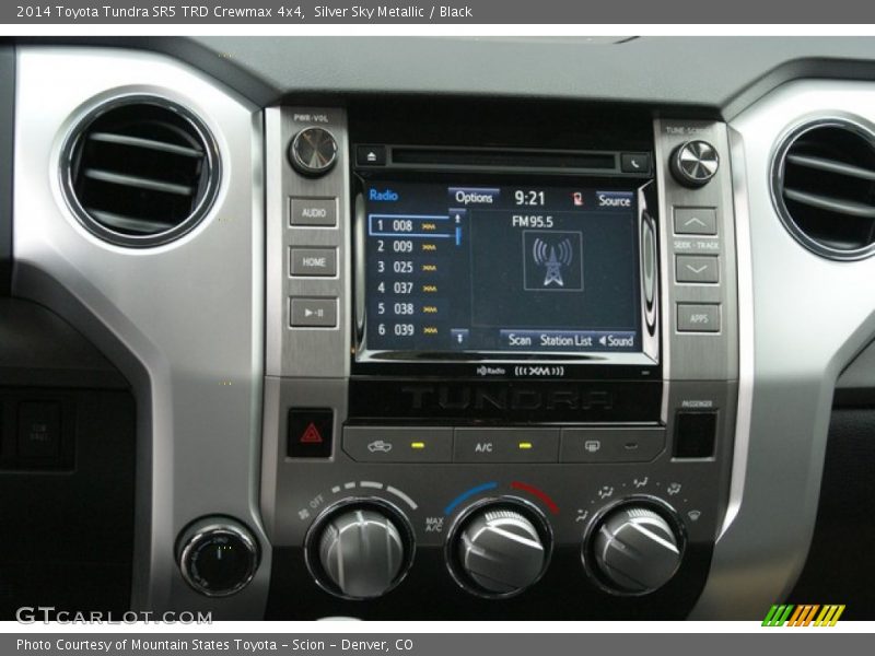 Silver Sky Metallic / Black 2014 Toyota Tundra SR5 TRD Crewmax 4x4