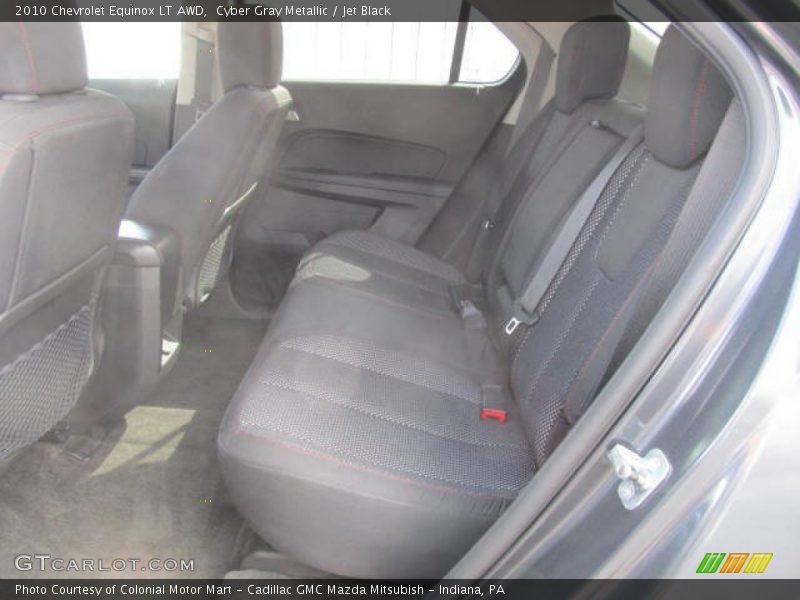Cyber Gray Metallic / Jet Black 2010 Chevrolet Equinox LT AWD