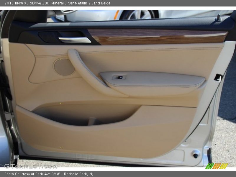 Mineral Silver Metallic / Sand Beige 2013 BMW X3 xDrive 28i