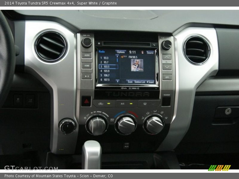 Super White / Graphite 2014 Toyota Tundra SR5 Crewmax 4x4