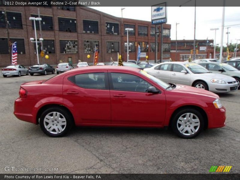 Redline 2-Coat Pearl / Black 2012 Dodge Avenger SE