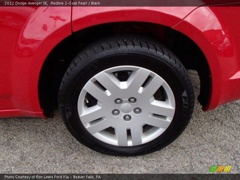 Redline 2-Coat Pearl / Black 2012 Dodge Avenger SE