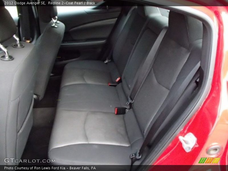 Redline 2-Coat Pearl / Black 2012 Dodge Avenger SE