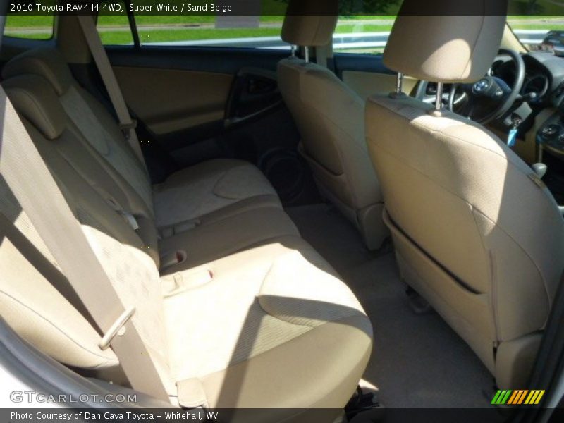 Super White / Sand Beige 2010 Toyota RAV4 I4 4WD