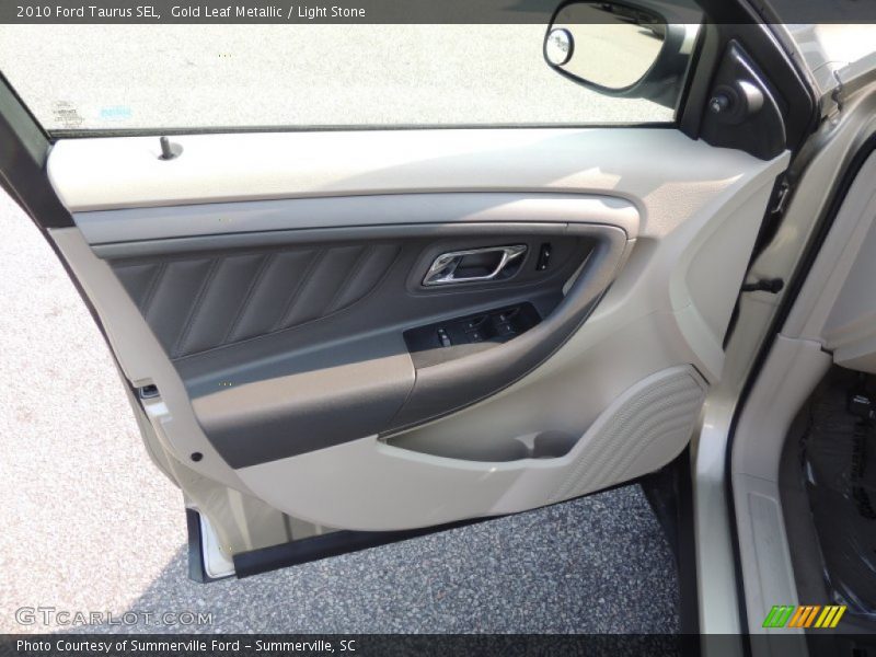 Gold Leaf Metallic / Light Stone 2010 Ford Taurus SEL