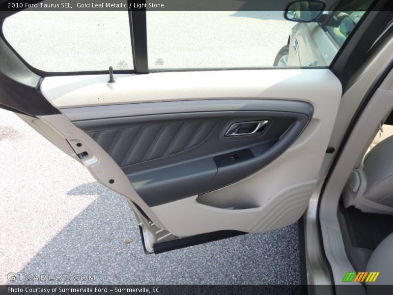 Gold Leaf Metallic / Light Stone 2010 Ford Taurus SEL