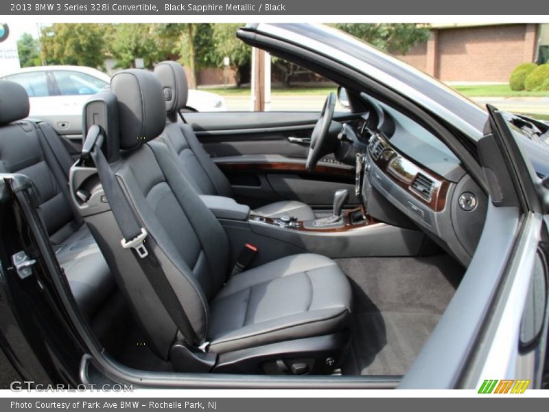 Black Sapphire Metallic / Black 2013 BMW 3 Series 328i Convertible