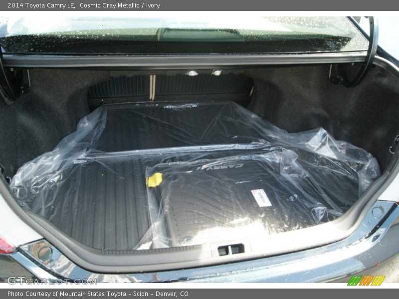  2014 Camry LE Trunk