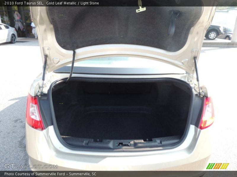 Gold Leaf Metallic / Light Stone 2010 Ford Taurus SEL