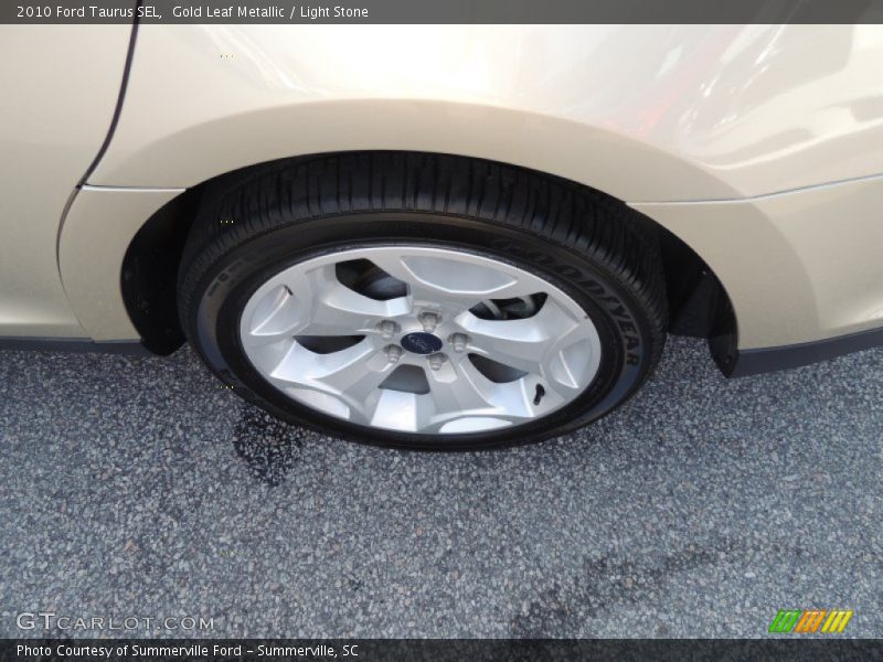 Gold Leaf Metallic / Light Stone 2010 Ford Taurus SEL