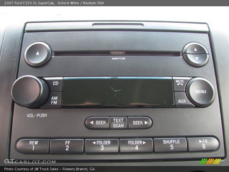 Oxford White / Medium Flint 2007 Ford F150 XL SuperCab
