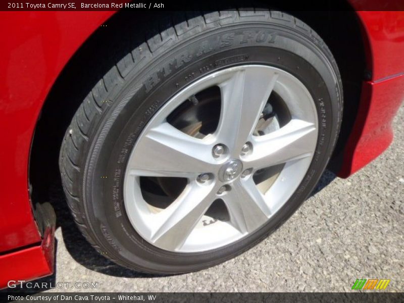 Barcelona Red Metallic / Ash 2011 Toyota Camry SE