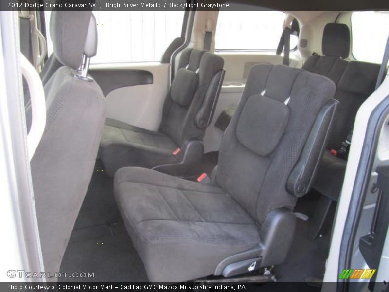 Bright Silver Metallic / Black/Light Graystone 2012 Dodge Grand Caravan SXT