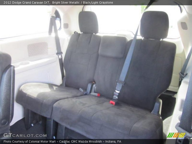Bright Silver Metallic / Black/Light Graystone 2012 Dodge Grand Caravan SXT