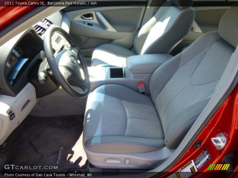 Barcelona Red Metallic / Ash 2011 Toyota Camry SE