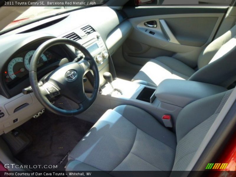 Barcelona Red Metallic / Ash 2011 Toyota Camry SE