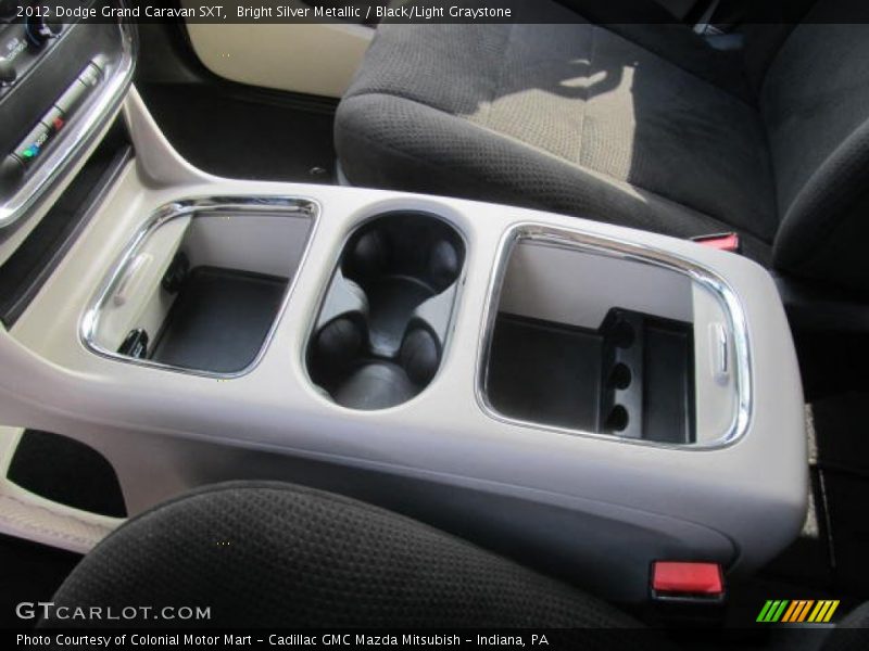 Bright Silver Metallic / Black/Light Graystone 2012 Dodge Grand Caravan SXT