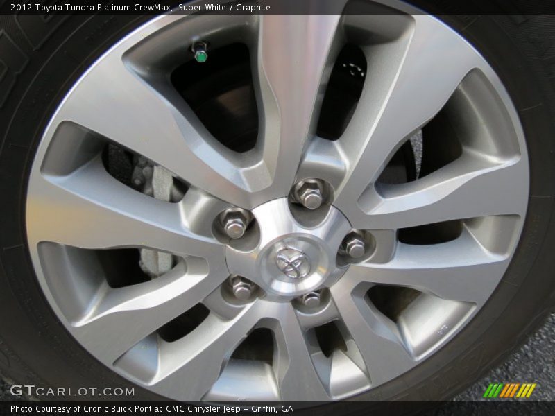 Super White / Graphite 2012 Toyota Tundra Platinum CrewMax