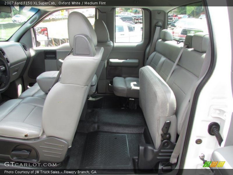 Oxford White / Medium Flint 2007 Ford F150 XL SuperCab