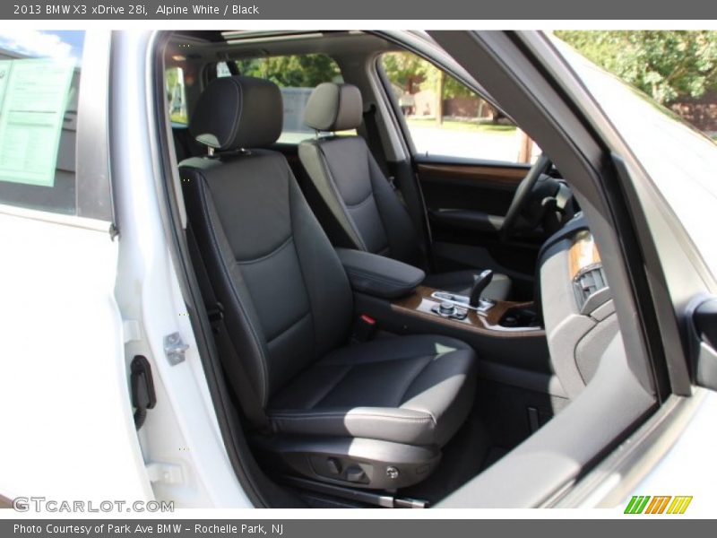 Alpine White / Black 2013 BMW X3 xDrive 28i