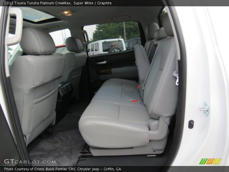 Super White / Graphite 2012 Toyota Tundra Platinum CrewMax