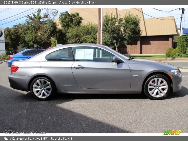 Space Gray Metallic / Black 2013 BMW 3 Series 328i xDrive Coupe