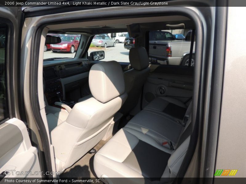 Light Khaki Metallic / Dark Slate Gray/Light Graystone 2006 Jeep Commander Limited 4x4