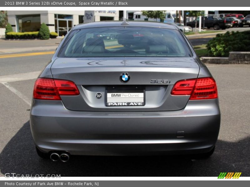 Space Gray Metallic / Black 2013 BMW 3 Series 328i xDrive Coupe