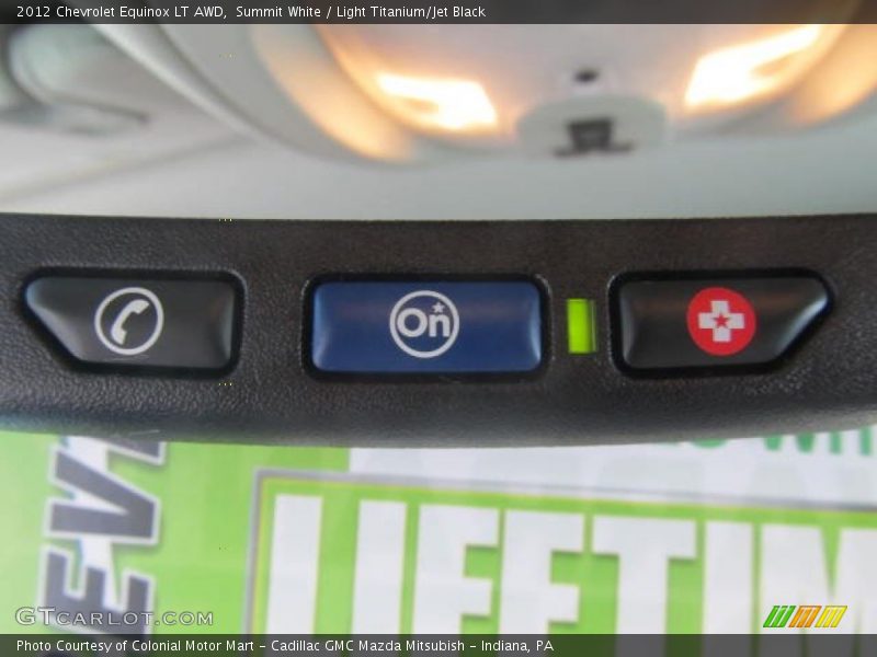 Summit White / Light Titanium/Jet Black 2012 Chevrolet Equinox LT AWD