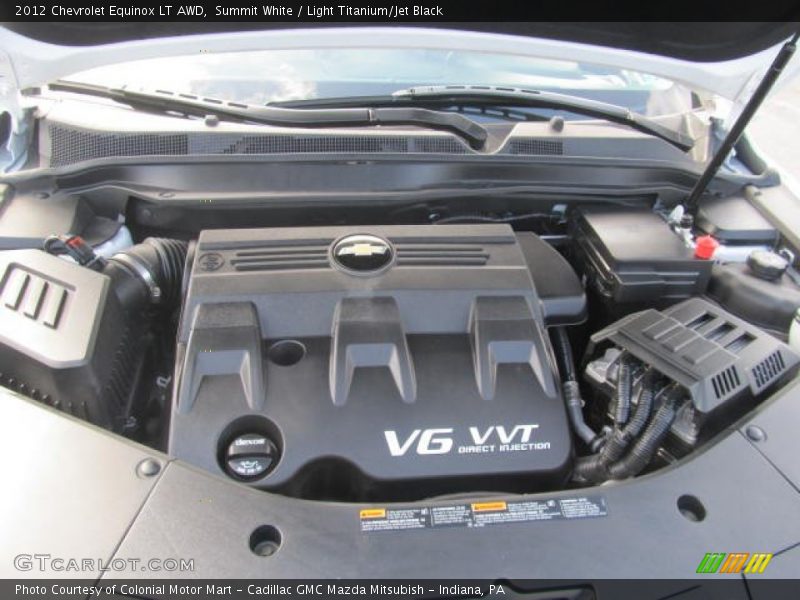 Summit White / Light Titanium/Jet Black 2012 Chevrolet Equinox LT AWD